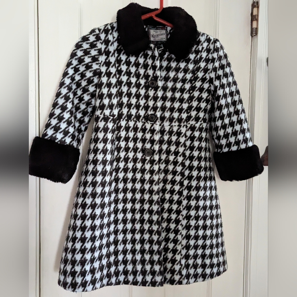 Vintage ROTHSCHILD Girls Coat sz 5